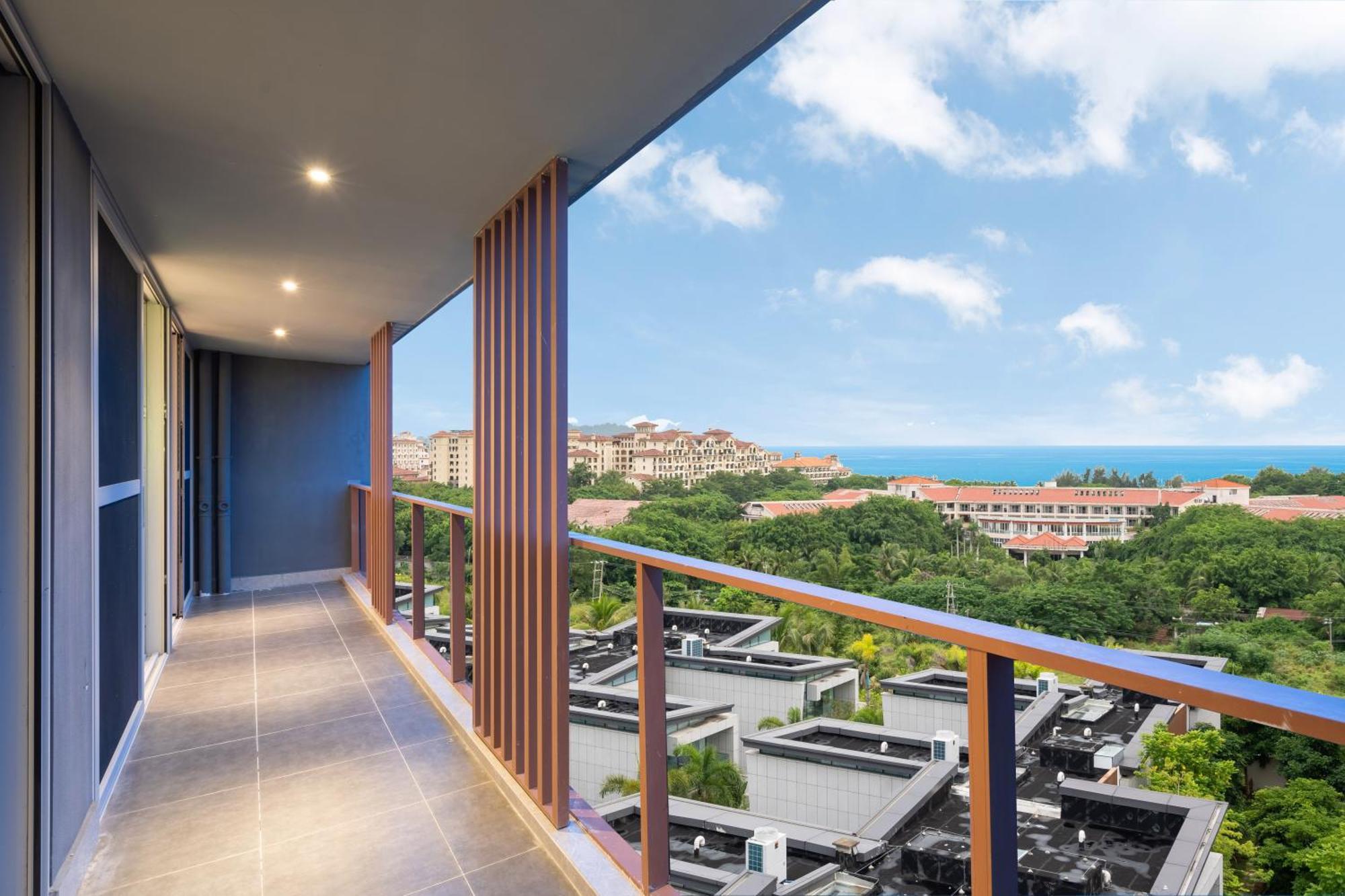 Sanya Haitang Bay Muyu Time Seaview Apartment Exterior photo